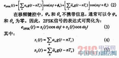 基于VHDL的2FSK調制解調器設計