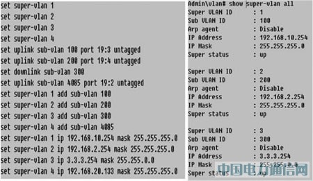 EPON系統三層路由及接口設計