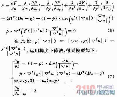 一種自適應耦合TV和高階PDE的圖像放大模型