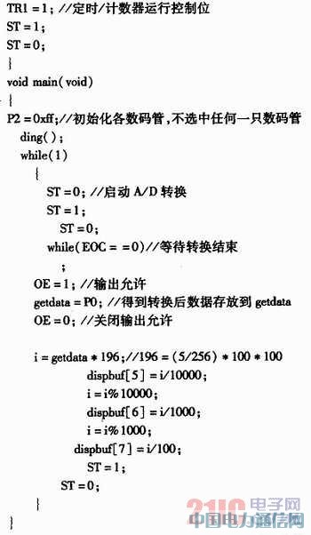 基于51單片機(jī)的數(shù)字電壓表仿真設(shè)計(jì)