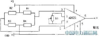 壓力傳感器的原理及其應用電路設計