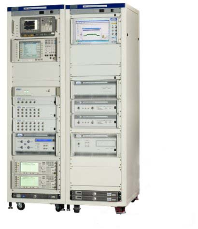 圖7:思博倫8100 LTS移動設備定位測試系統