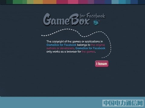 GameBox����iPad����Facebook�罻�Α�